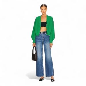 FRAME Le High N Tight Wide Leg Jeans Stearnlee NWT $260 Size 30
